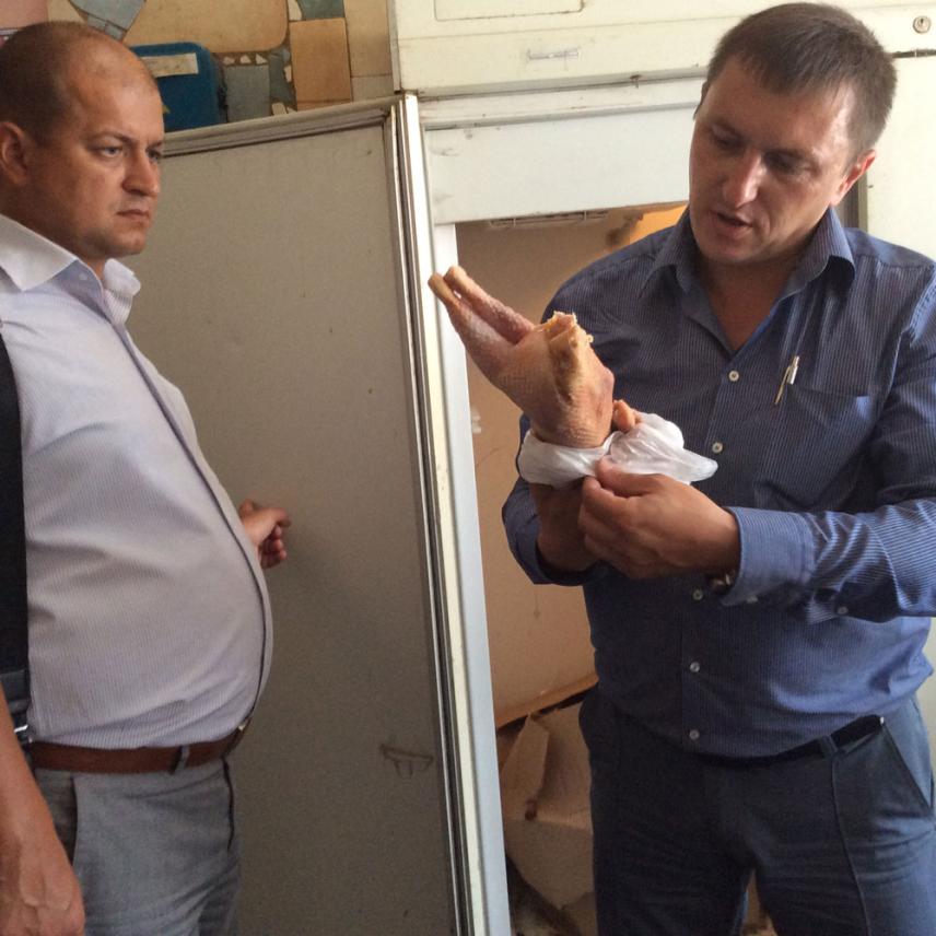Photo 1 for Inspection of the 119th correctional colony (Martusovka) by representatives of the Civic Council and the press service on July 22, 2015.