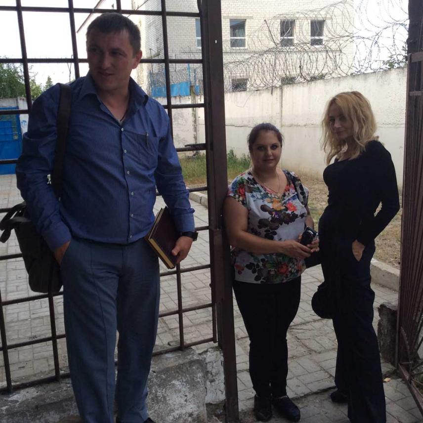 Photo 2 for Inspection of the 119th correctional colony (Martusovka) by representatives of the Civic Council and the press service on July 22, 2015.