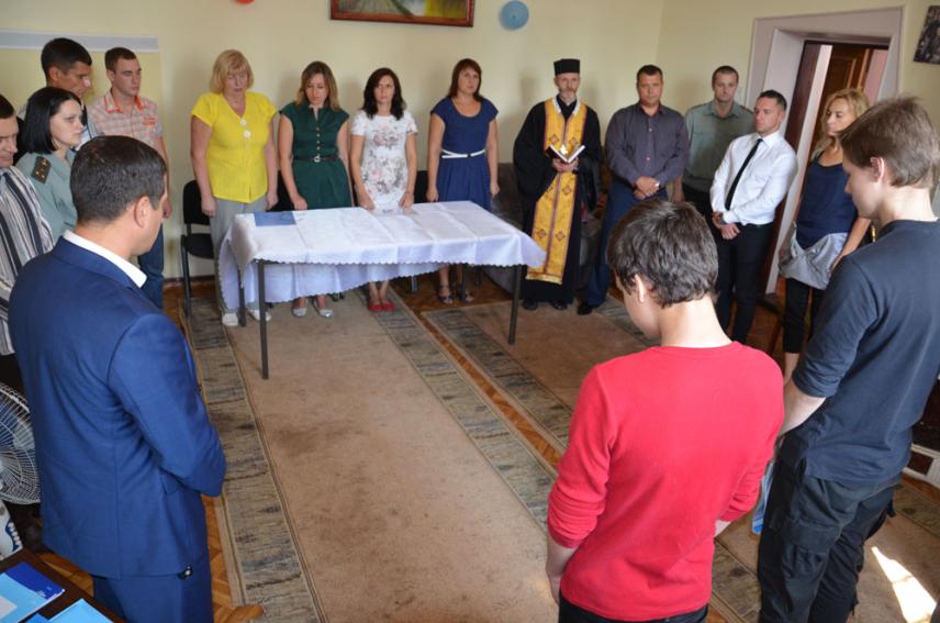 Photo 8 for Celebration of the Day of Knowledge in Lukyanivskyi SIZO (special facility for juvenile detainees and convicts), September 1, 2015.