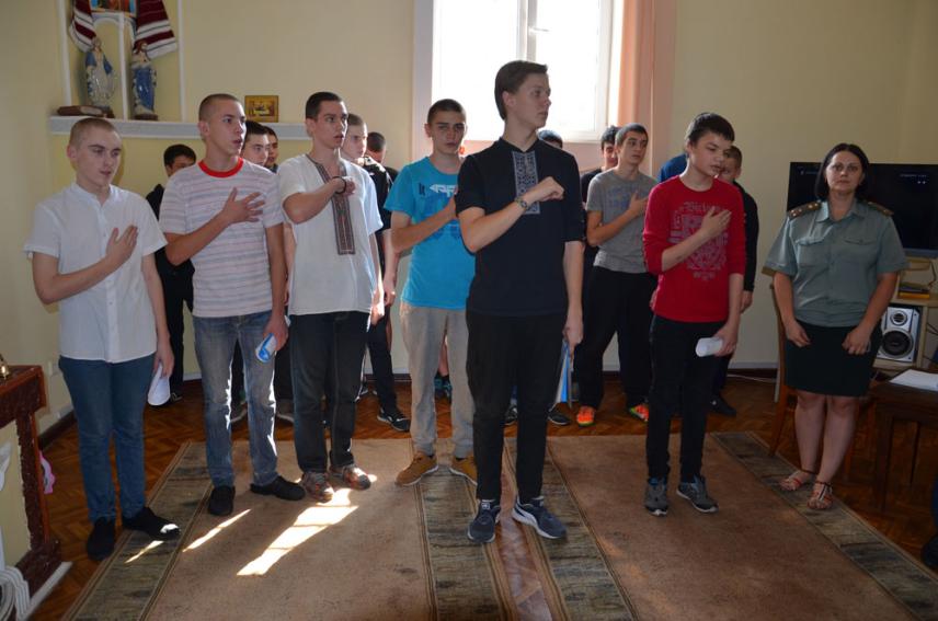 Photo 7 for Celebration of the Day of Knowledge in Lukyanivskyi SIZO (special facility for juvenile detainees and convicts), September 1, 2015.