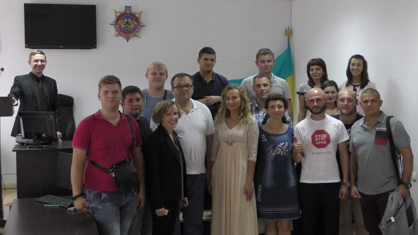 Photo 2 for August 22, 2017. Elected as the head of the Public Council under the Central Interregional Department for the Execution of Criminal Punishments and Probation of the Ministry of Justice of Ukraine.