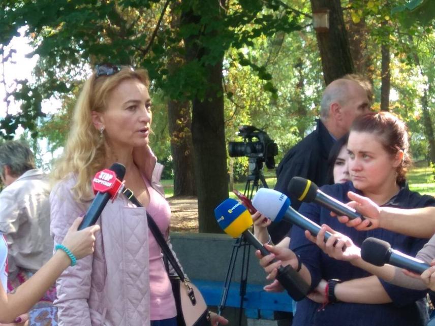 Photo 4 for September 21, 2017. Action dedicated to the problematic state of the Dnipro River.