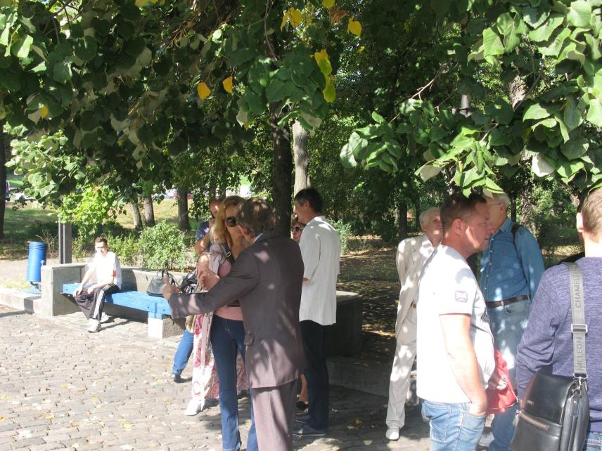 Photo 5 for September 21, 2017. Action dedicated to the problematic state of the Dnipro River.