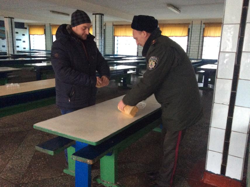 Photo 2 for December 21, 2016. Boryspil correctional colony, village Mortusovka Public monitoring.