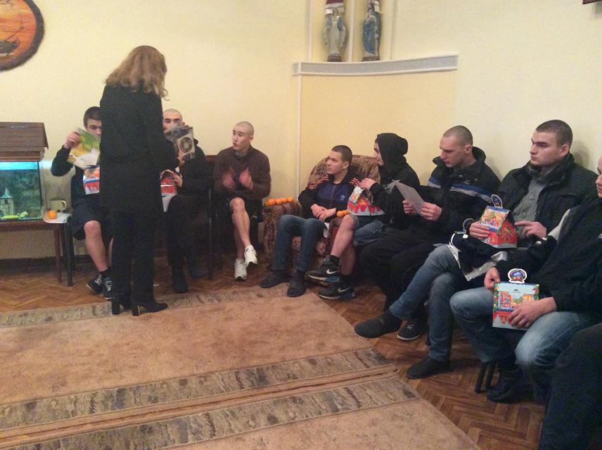 Photo 5 for December 19, 2016. St. Nicholas Day in the Lukyaniv Prison.