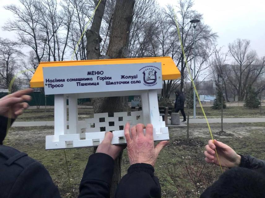 Photo 6 for Installation of feeders in parks and recreation areas
