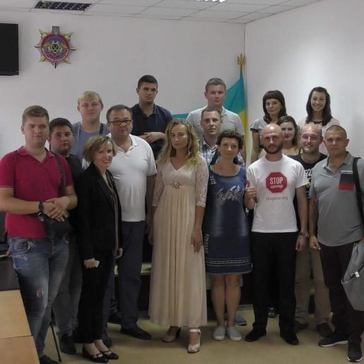 Photo 1 for August 22, 2017. Elected as the head of the Public Council under the Central Interregional Department for the Execution of Criminal Punishments and Probation of the Ministry of Justice of Ukraine.